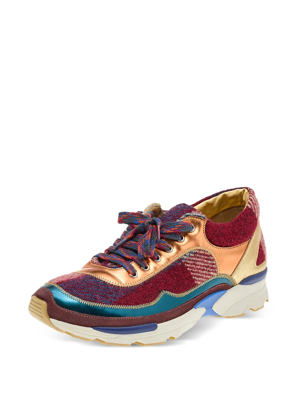 CHANEL Pre-Owned tenis bajos con agujetas | Zapatos | Image 2