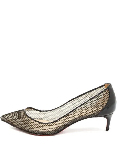 Christian Louboutin Pre-Owned 2024 50mm Follies Resille pumps