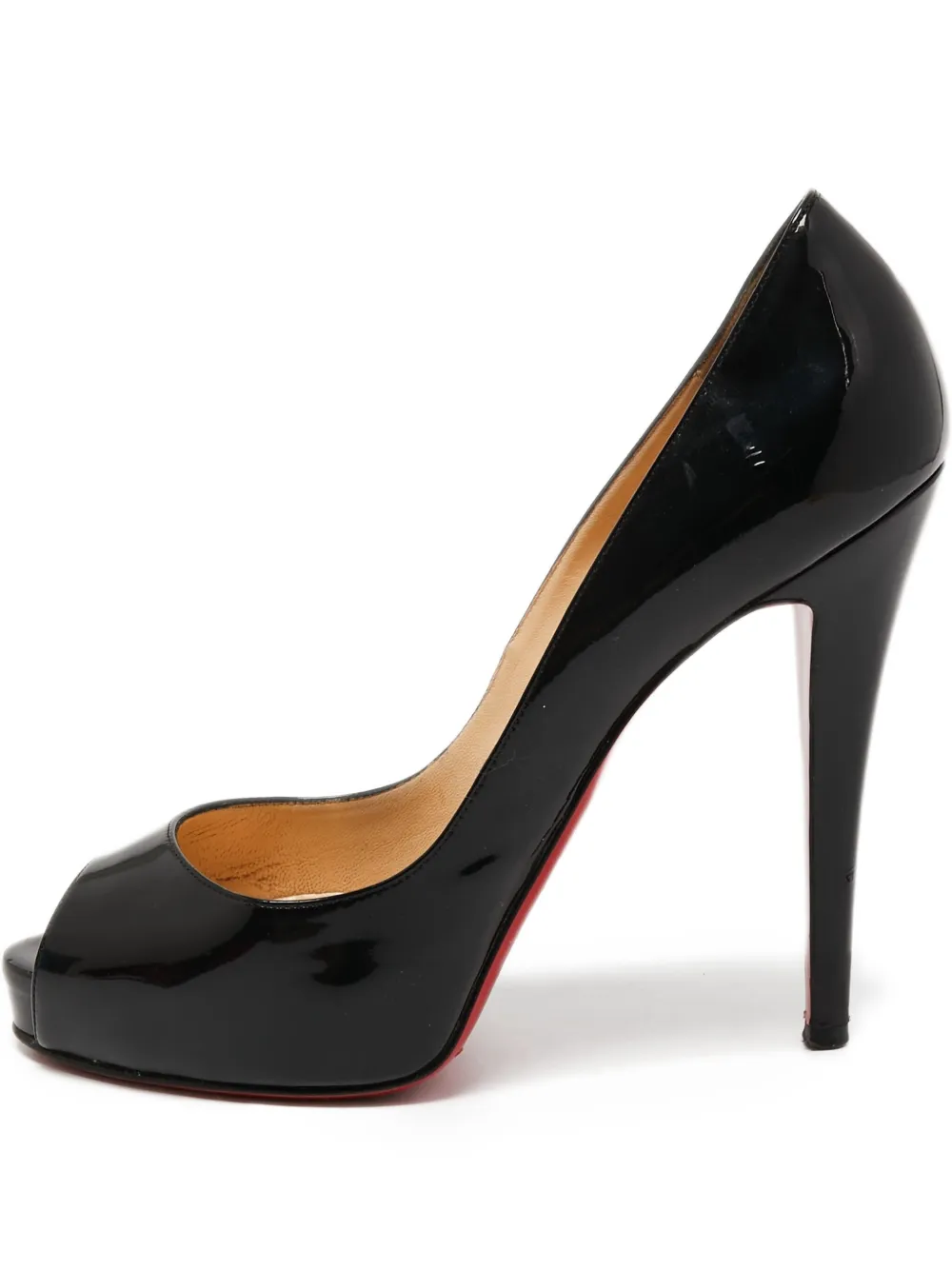 Christian Louboutin Pre-Owned New Very Privé peep-toe pumps | Black | Image 1