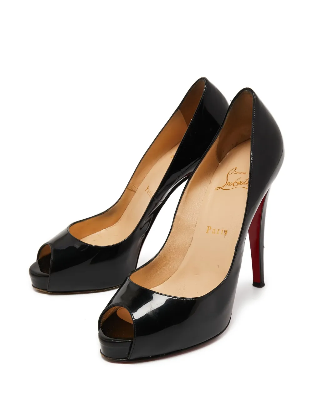 Christian Louboutin Pre-Owned New Very Privé peep-toe pumps | Image 2