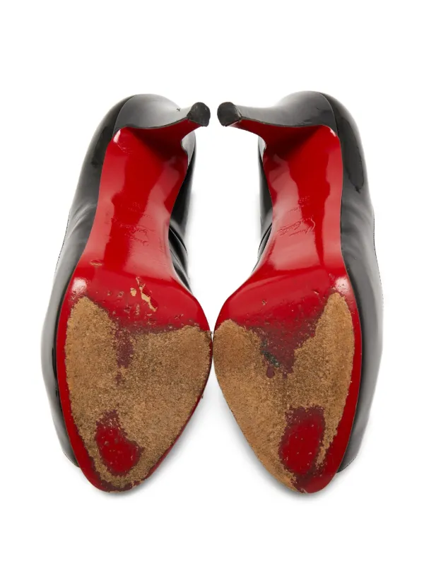 Christian Louboutin Pre-Owned New Very Privé peep-toe Pumps