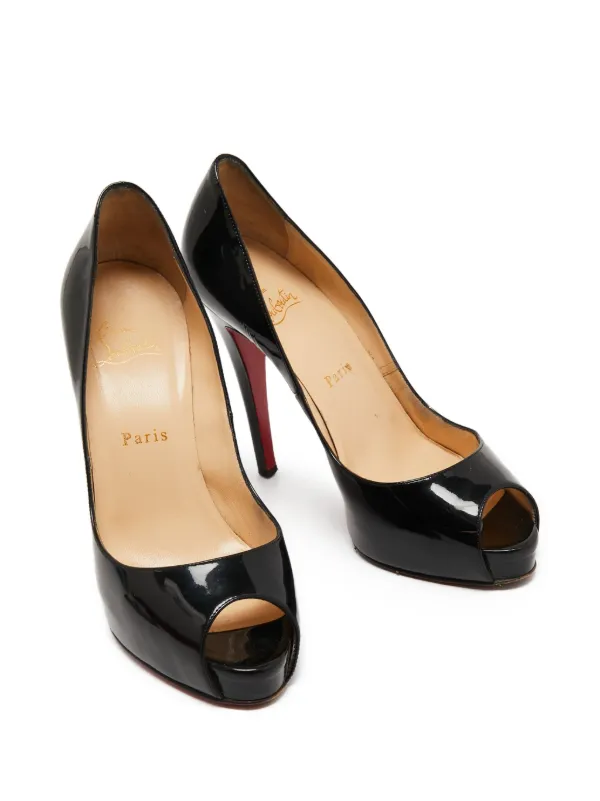 Christian Louboutin＊New Verv Prive 36 CHRISTIAN LOUBOUTIN Patent Fireworks New Very Prive 120
