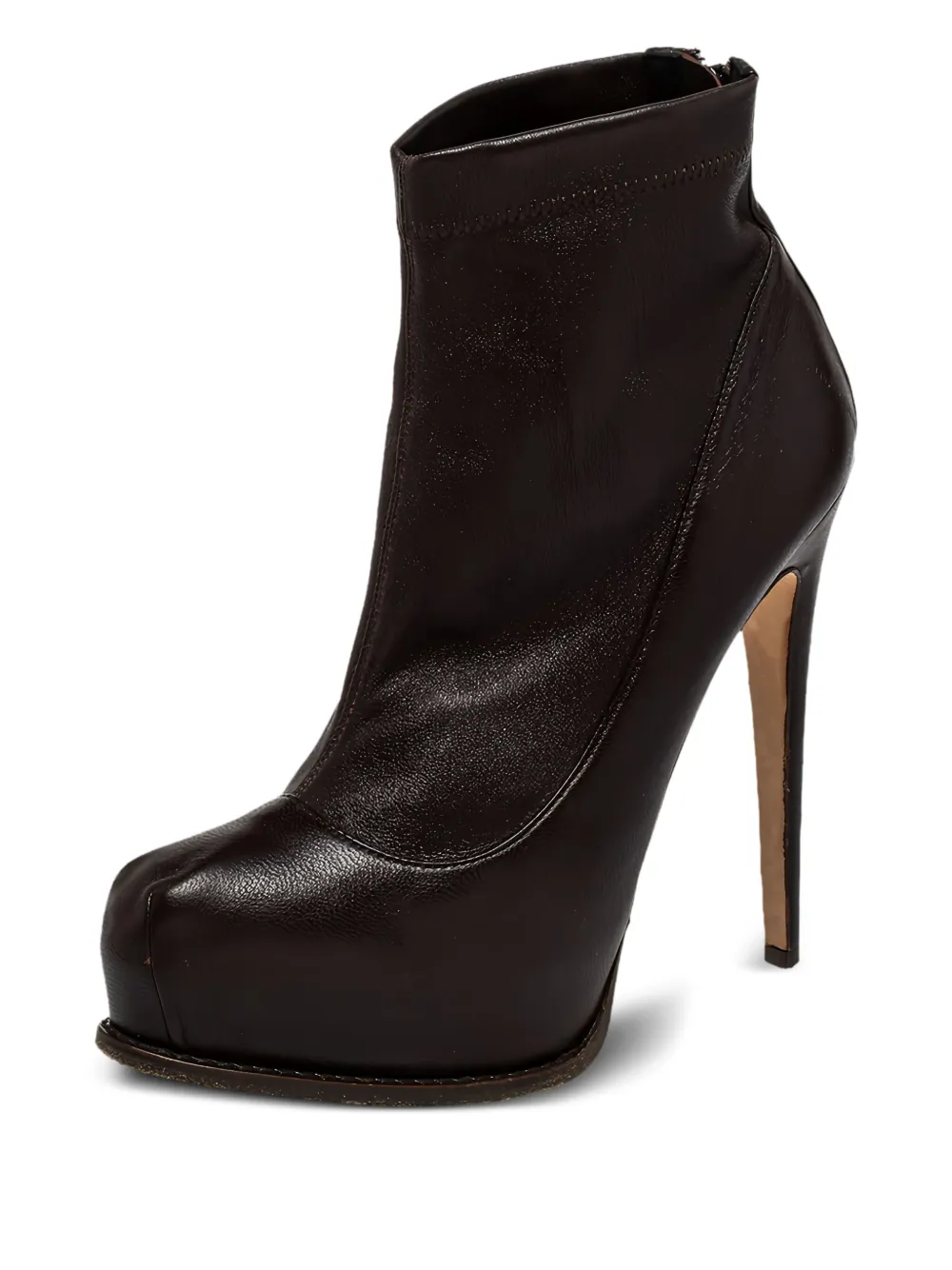 Brian Atwood pre-owned 140mm leather booties | Image 2