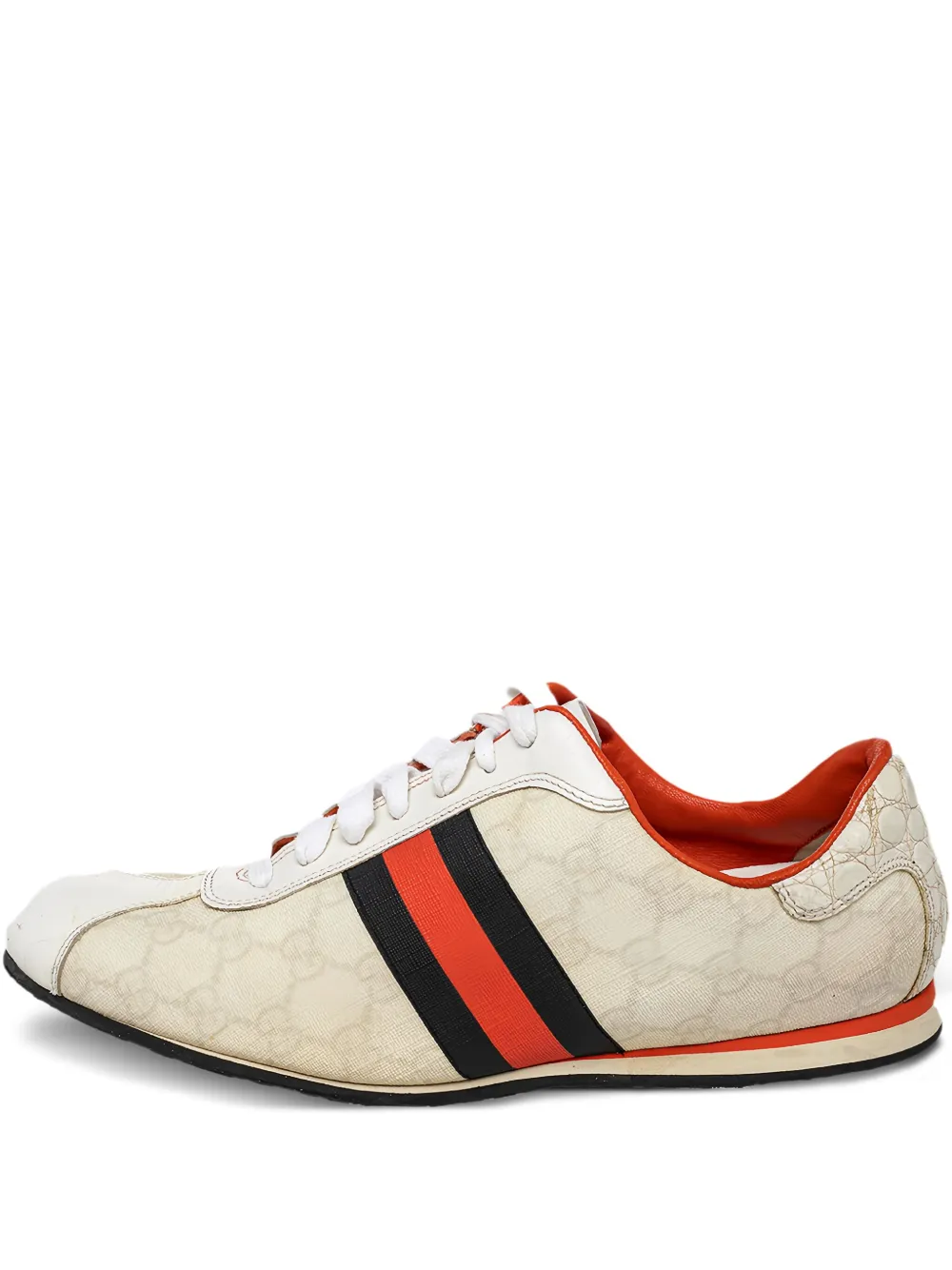 Pre-owned Gucci Sylvie-web Sneakers