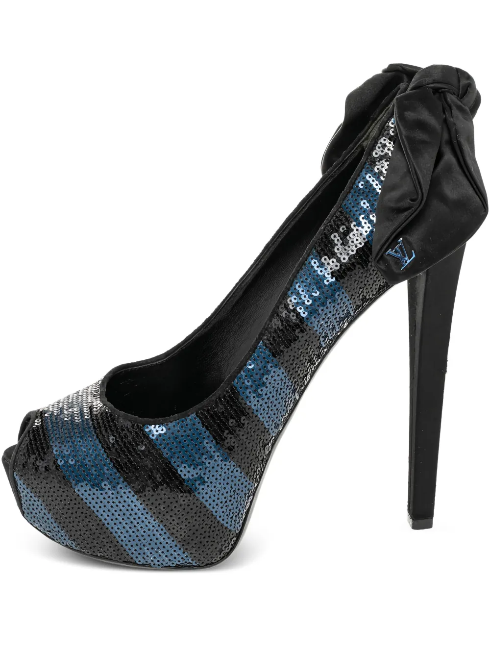Louis Vuitton Pre-Owned Pumps mit Pailletten 140mm - Schwarz