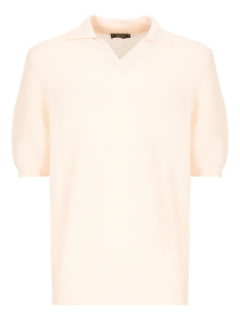 Peserico playera tipo polo manga corta
