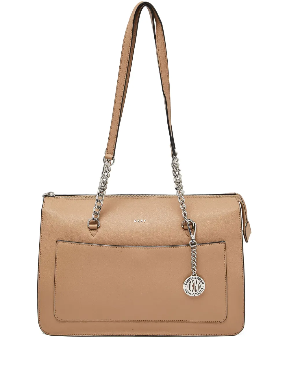 DKNY Vintage leather shoulder bag | Neutrals | Image 1