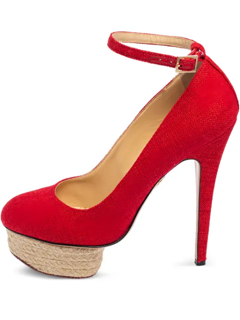 Charlotte Olympia pre-owned 150mm Dolores pumps