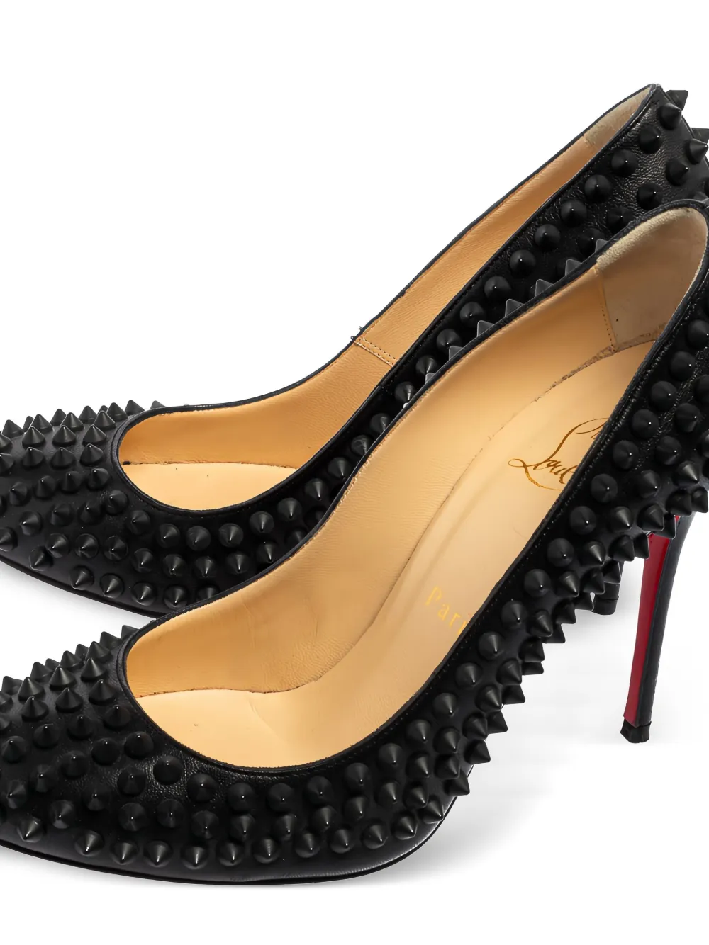 ルブタン/DORISPIKY BLACK 34 Marchacroche Duna - 95 mm Low boots - Calf leather - Black