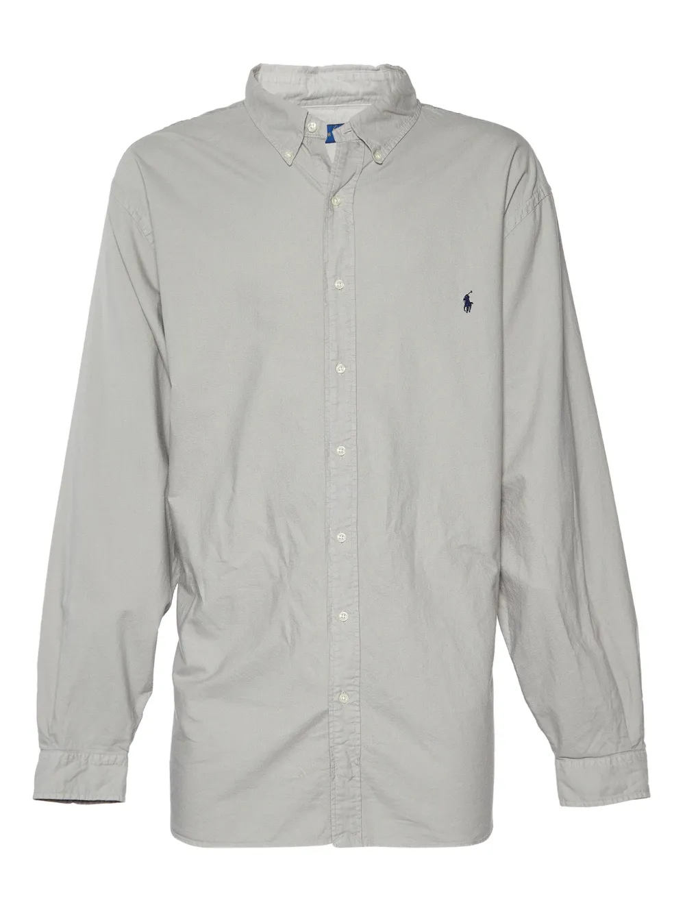 Ralph Lauren Vintage button-up long-sleeve shirt | Grey | Image 1