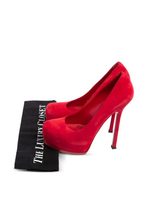 Saint Laurent Pre-Owned zapatillas Tribtoo con tacón de 135mm