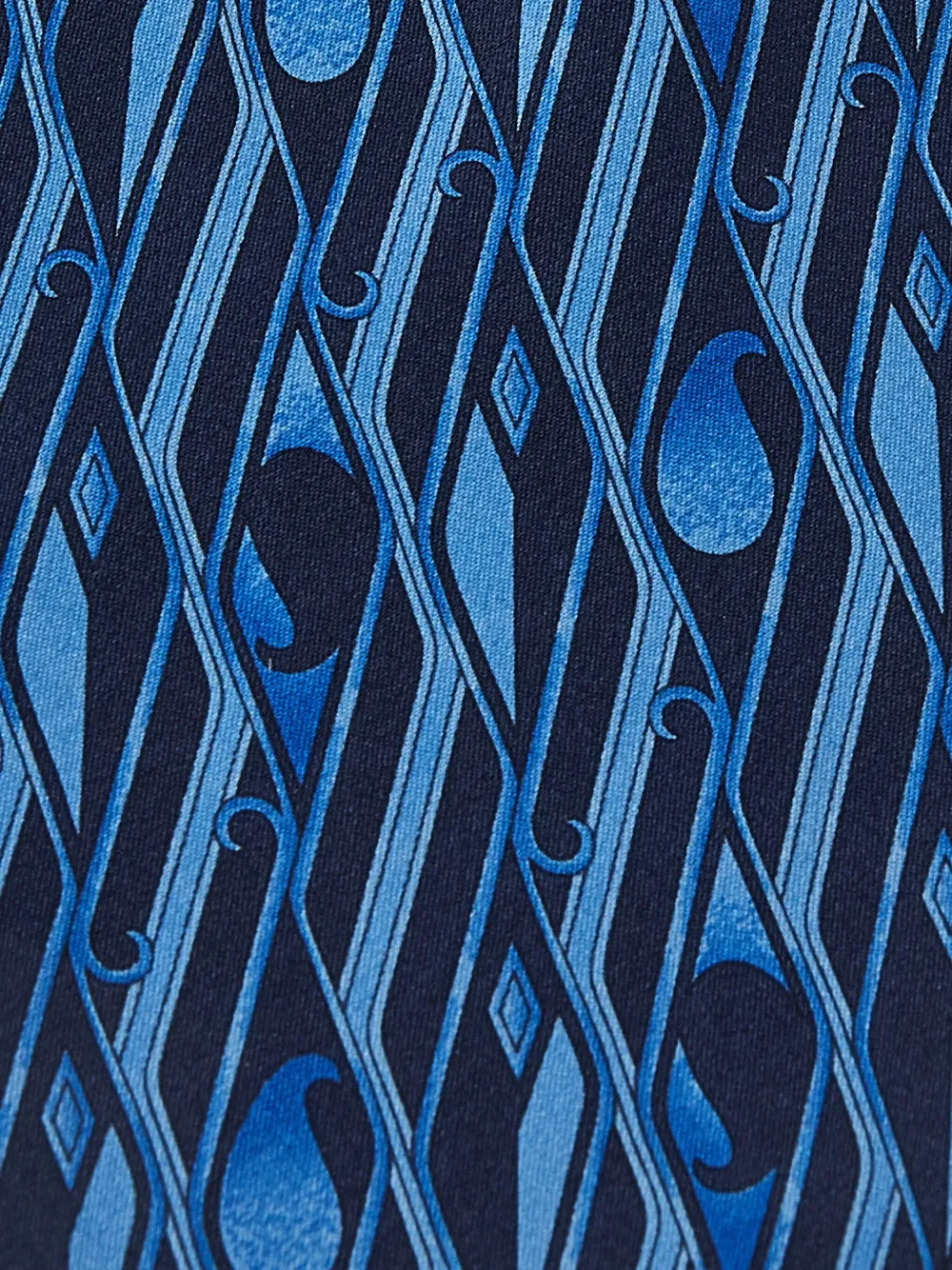 Lanvin Pre-Owned geometric paisley-print tie | Image 2