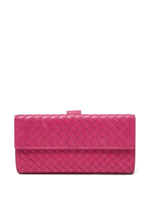 Bottega Veneta Pre-Owned محفظة بتصميم إنترشياتو