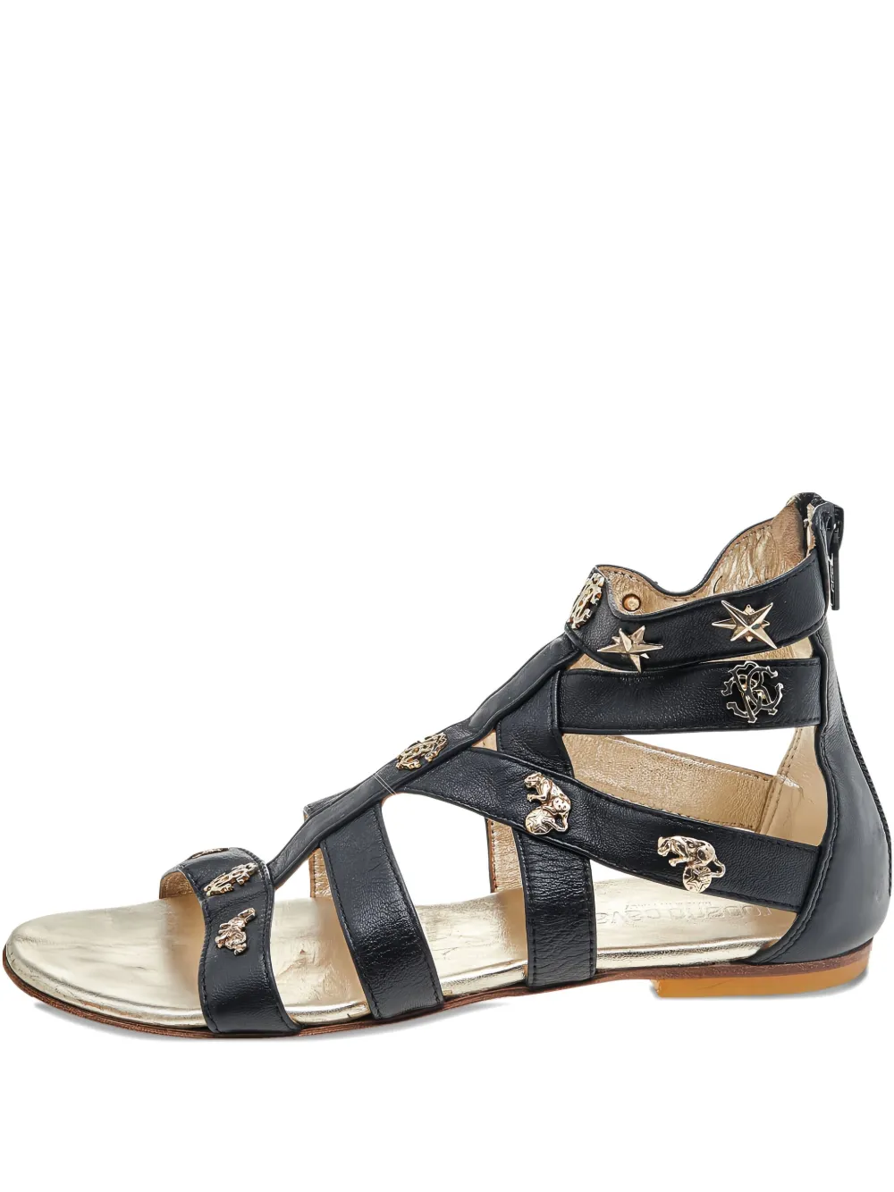 pre-owned leather sandals