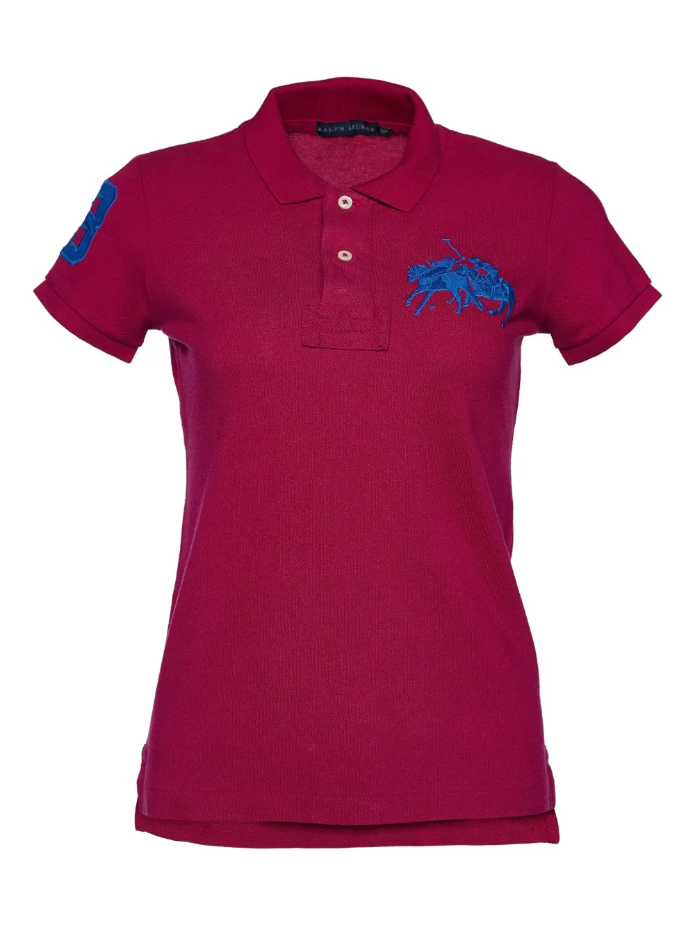 Polo Ralph Lauren Vintage pre-owned cotton polo shirt | Pink | Image 1
