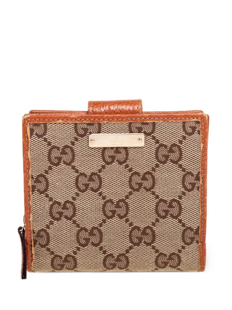 Gucci Pre-Owned GG monogram leather wallet