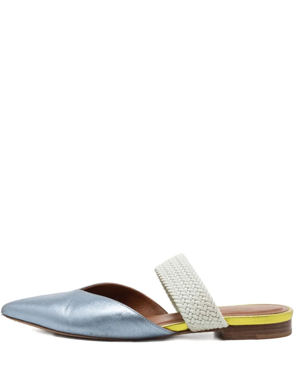 Malone Souliers Pre-owned pointed-toe mules | Grey | Image 1