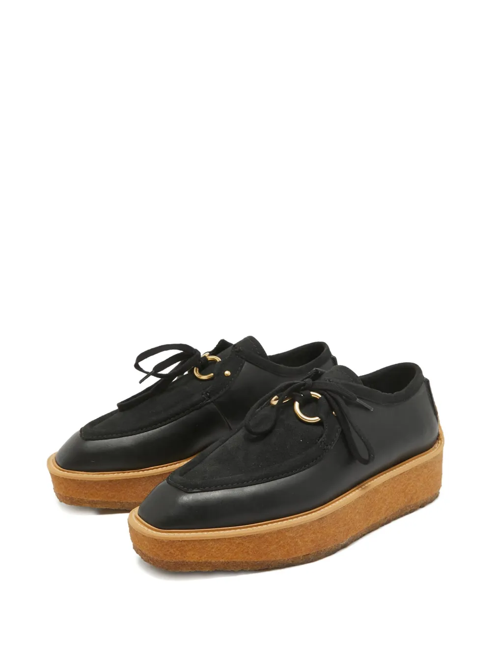 Stella McCartney Pre-Owned Brody platform suede leather desert boots | Image 2