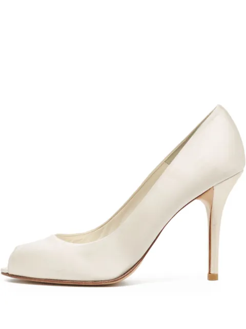 Stuart Weitzman 105mm leather pumps