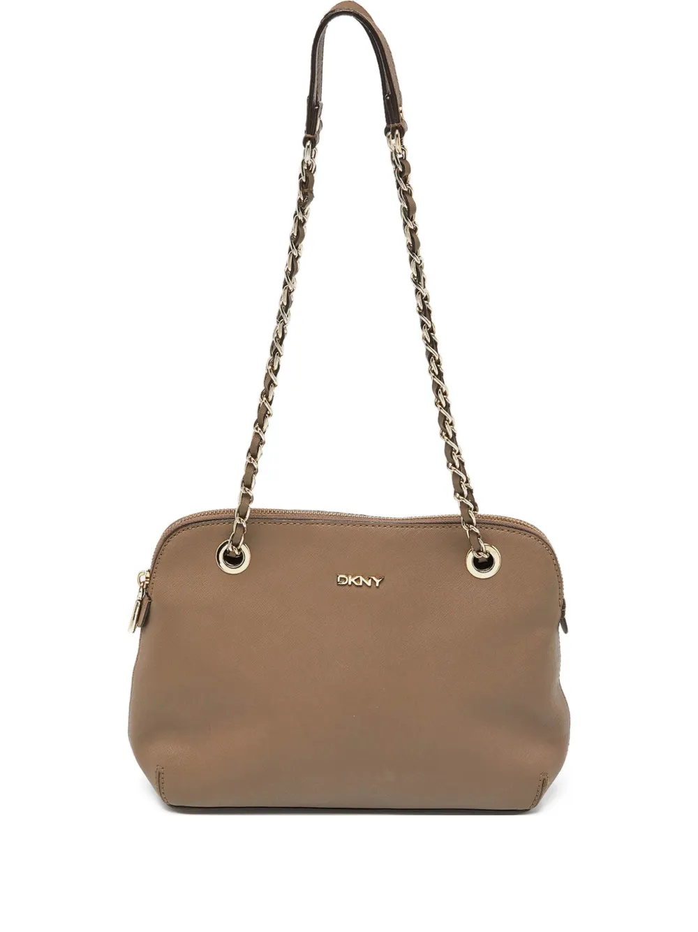 DKNY Vintage logo-lettering shoulder bag | Neutrals | Image 1
