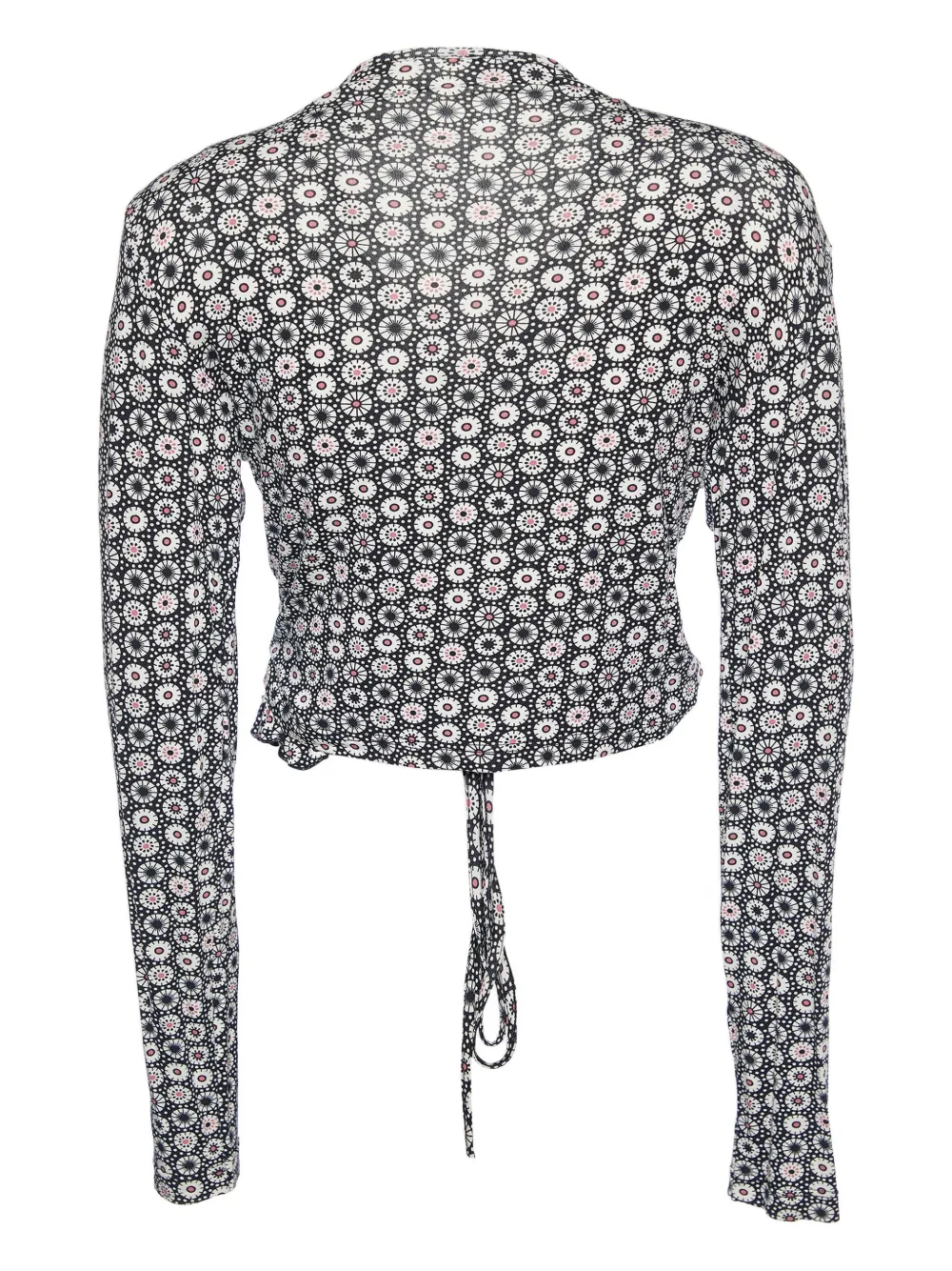 Kenzo Pre-Owned 2023 floral-print wrap top | Image 2