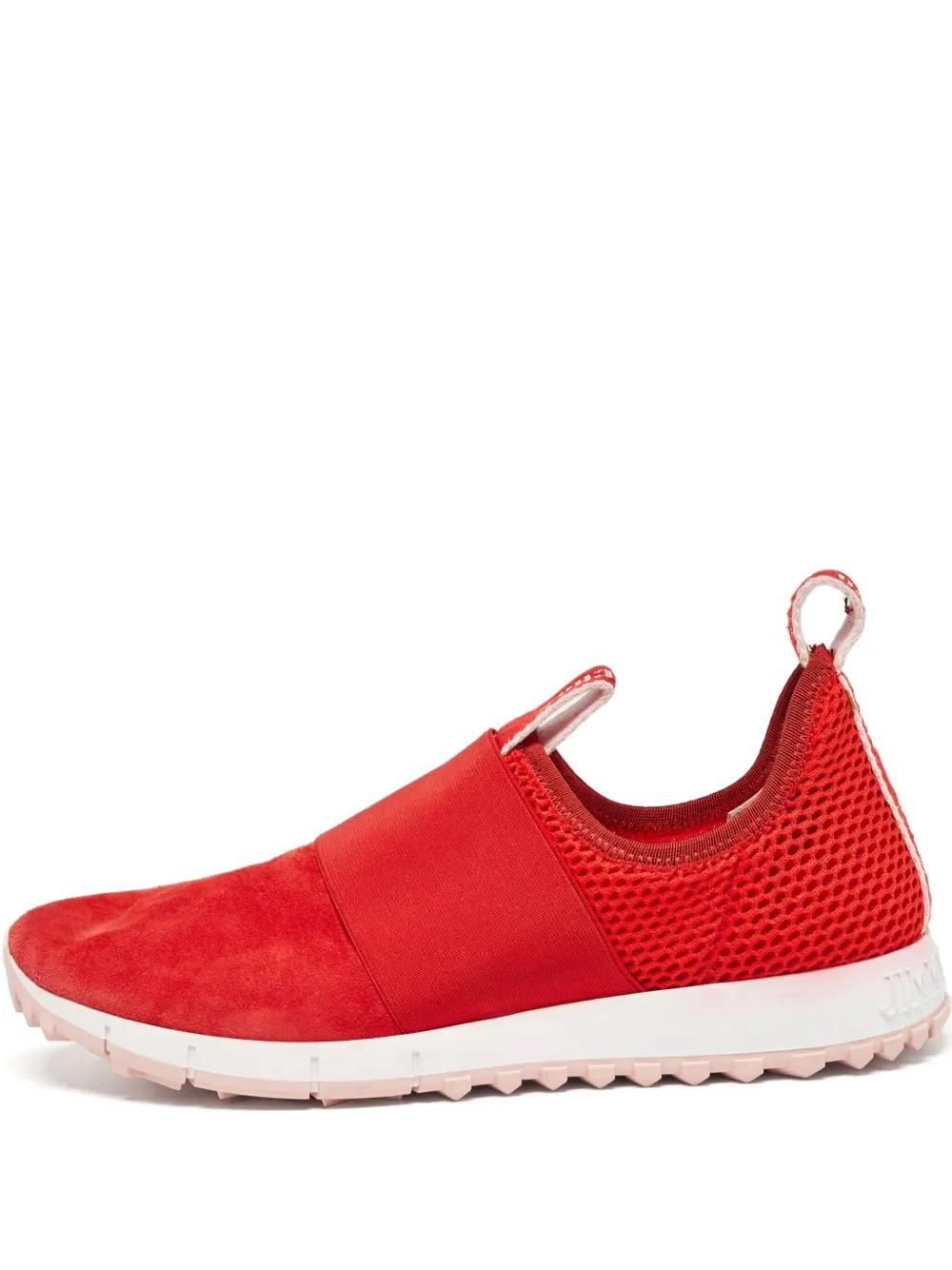 Jimmy Choo Pre-Owned Oakland slip-on sneakers | rojo | Image 1