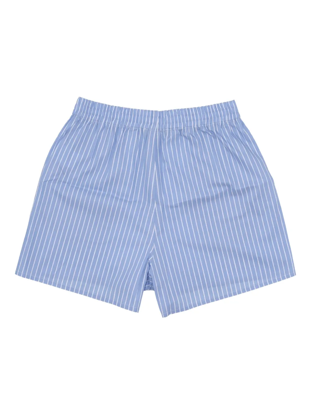 LA ROSE Gestreepte shorts Blauw