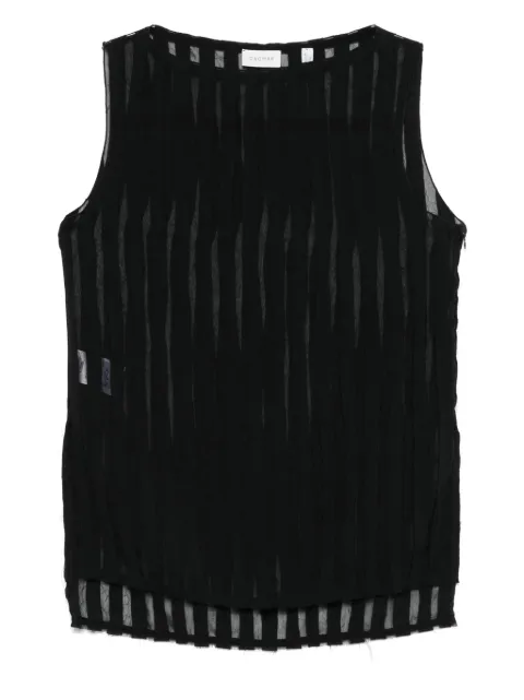 House Of Dagmar sheer striped top