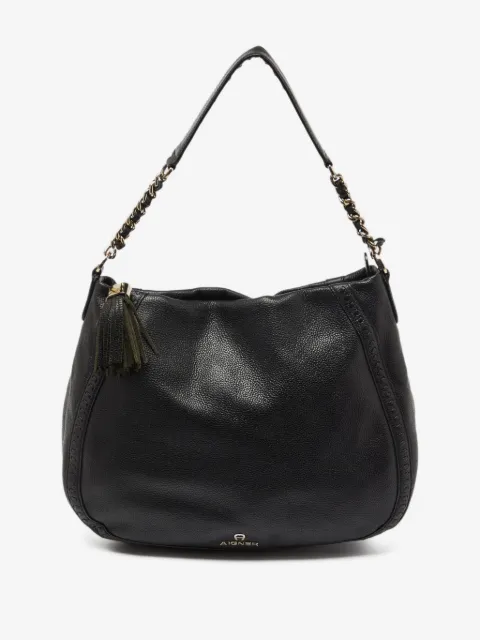 Aigner Vintage pre-owner leather chain tote bag
