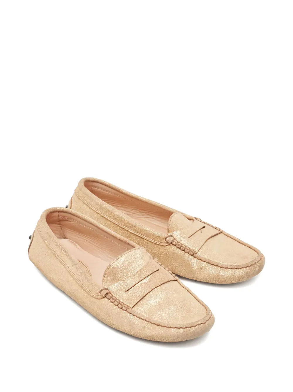 Tod's Vintage Suède loafers - Beige