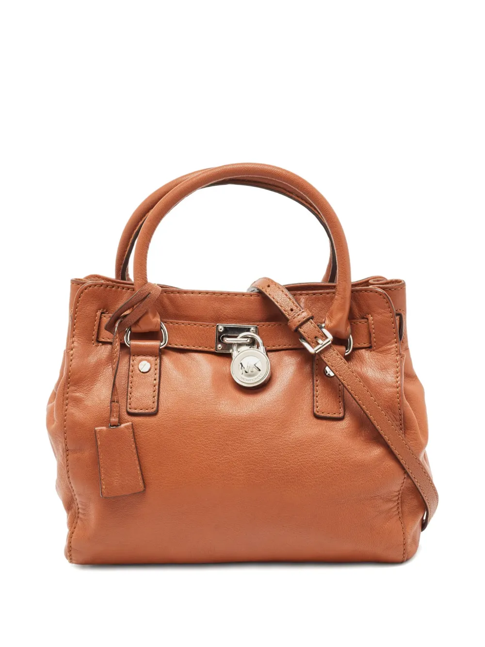 Michael Kors Vintage レザー トートバッグ - ブラウン Michael Kors Vintage レザー トートバッグ - ブラウン