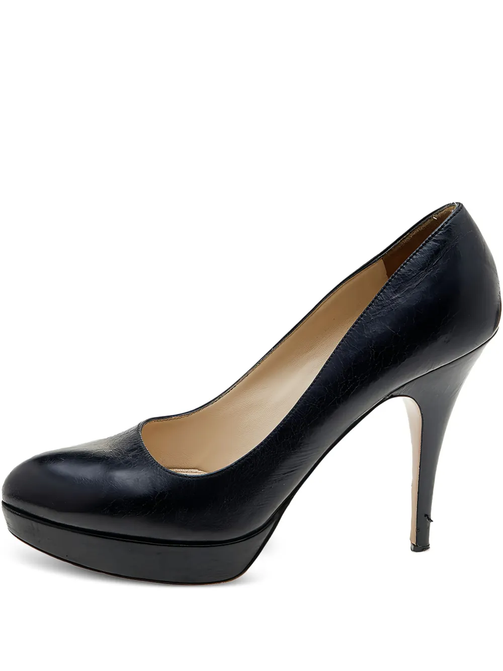 Prada Pre-Owned 120mm leather pumps | Black | Image 1