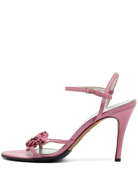 Dolce & Gabbana Pre-Owned 95mm leather heeled sandals