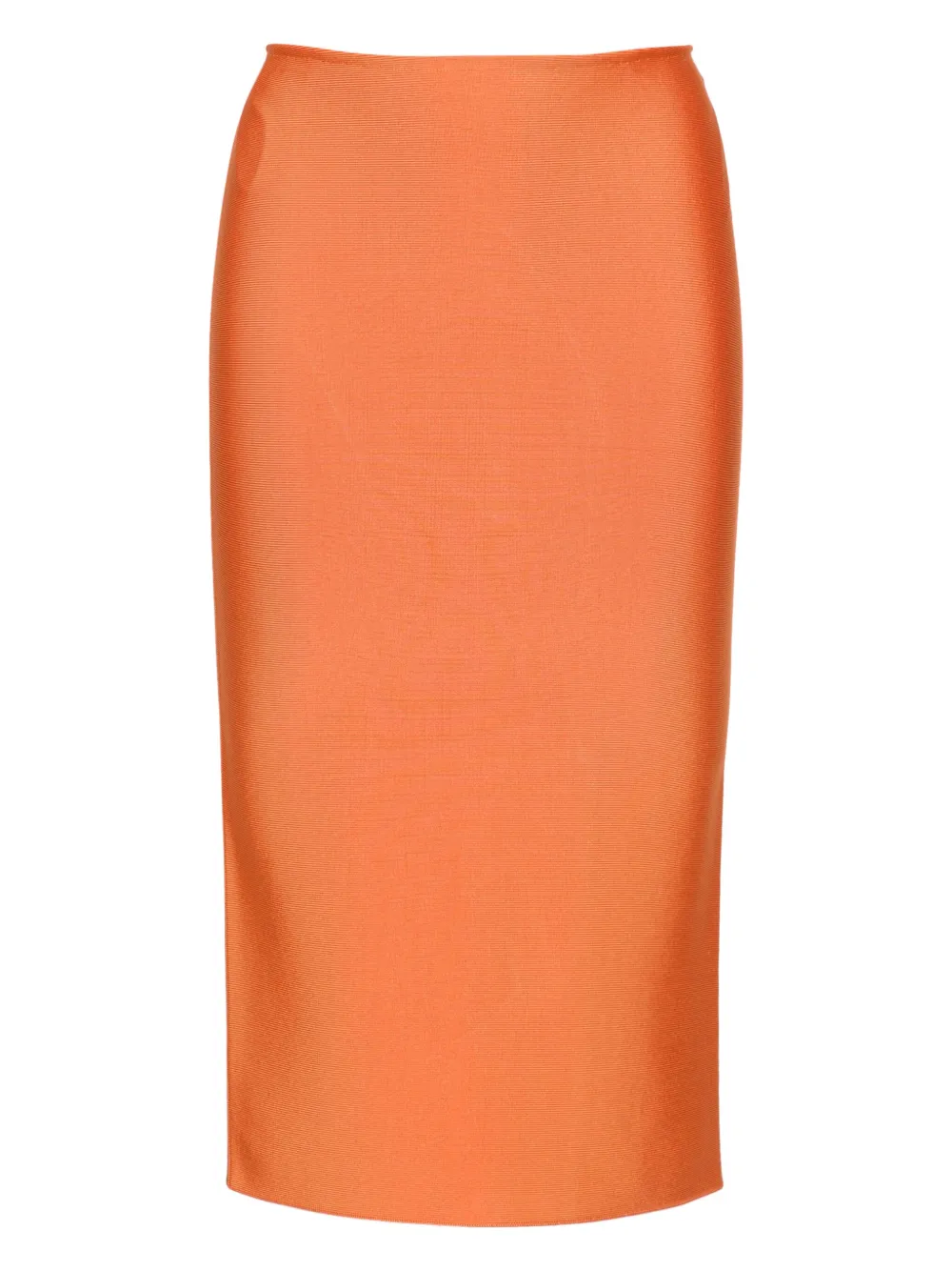 Herve L. Leroux midi pencil skirt | Orange | Image 1