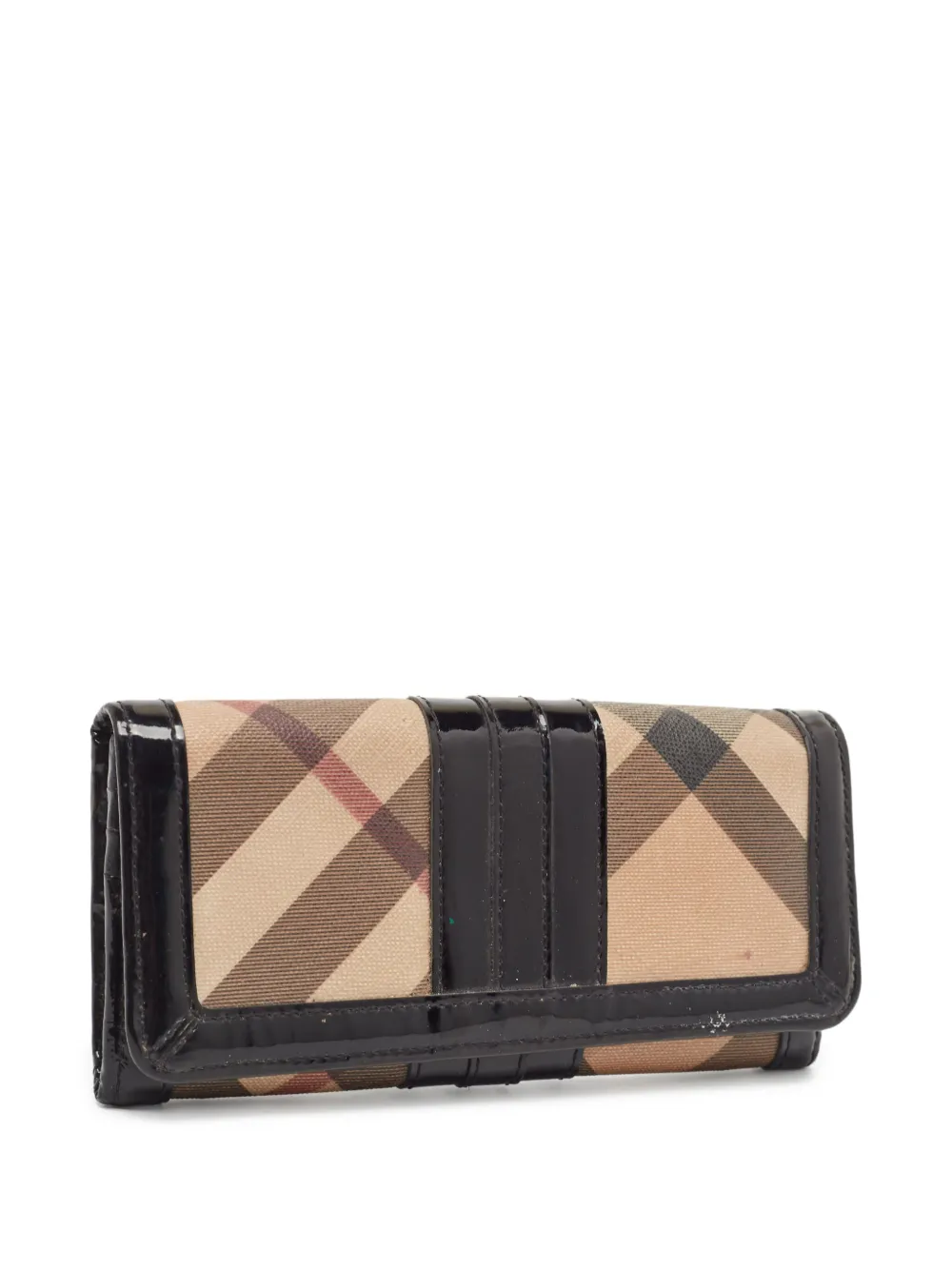 Pre-owned Burberry Vintage Check-patterned Wallet