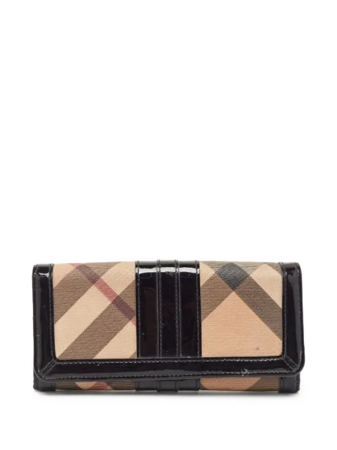 Burberry Pre-Owned Vintage Check-patterned wallet