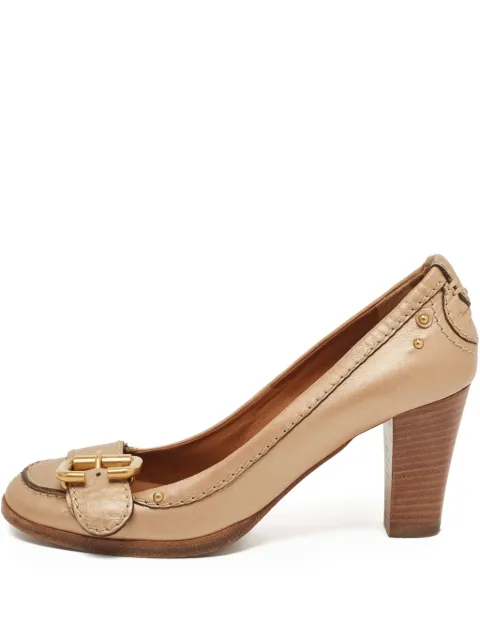 Chloé Pre-Owned zapatillas con tacón de 110mm