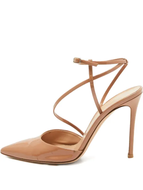 Gianvito Rossi 110mm leather heeled pumps 