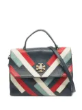 Tory Burch geometric-print leather tote bag - Blue