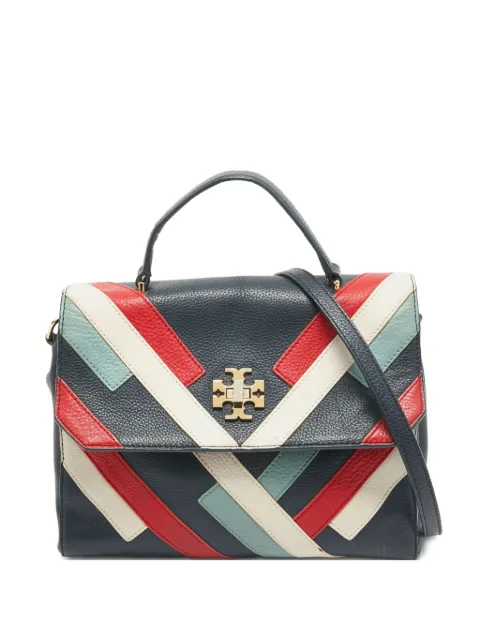 Tory Burch geometric-print leather tote bag