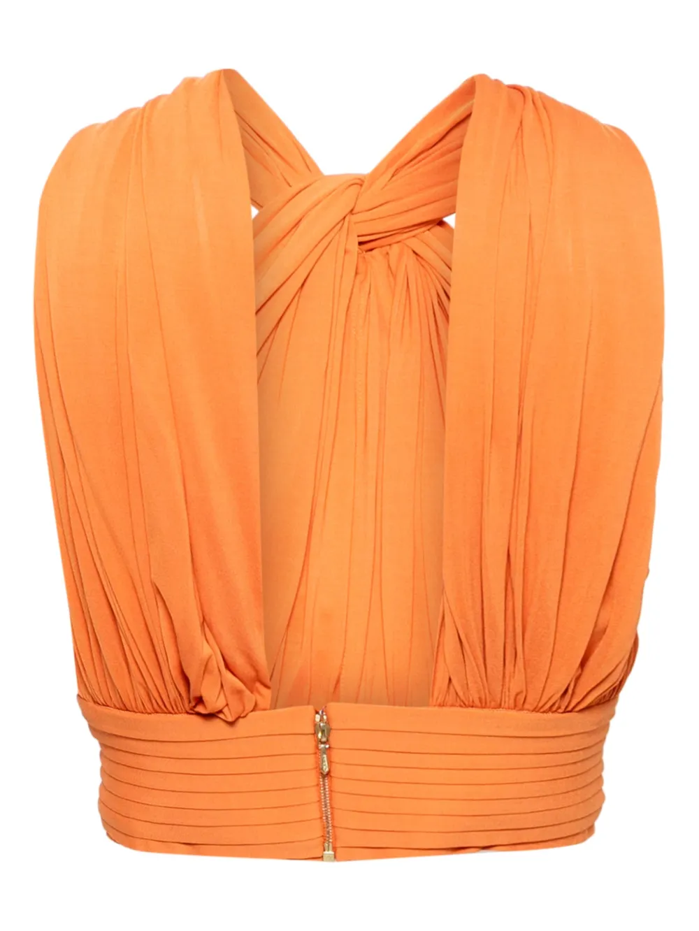 Herve L. Leroux cut in multiway cropped top | Vests & Tank Tops | Image 2