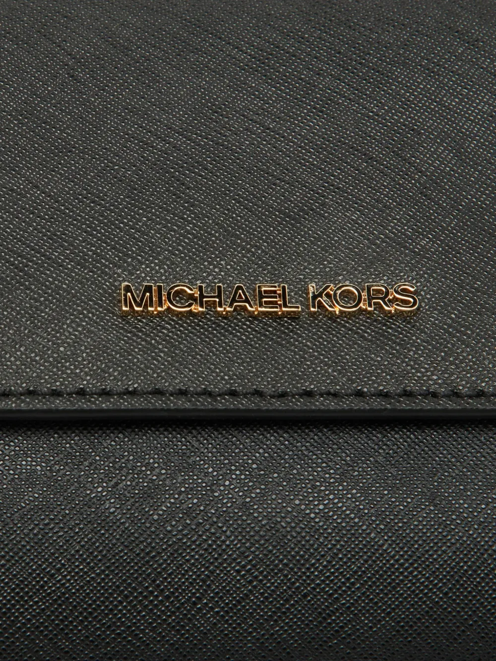 Pre-owned Michael Kors Vintage Jet Set Saffiano Leather Clutch Bag