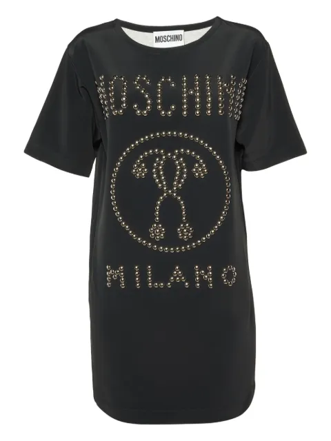 Moschino Pre-Owned studded T-shirt dress