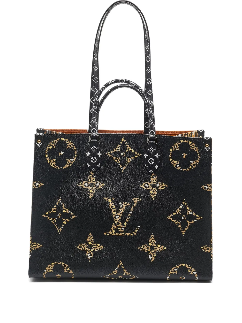 Louis Vuitton Pre-Owned Jungle Giant monogram canvas tote bag | Black | Image 1