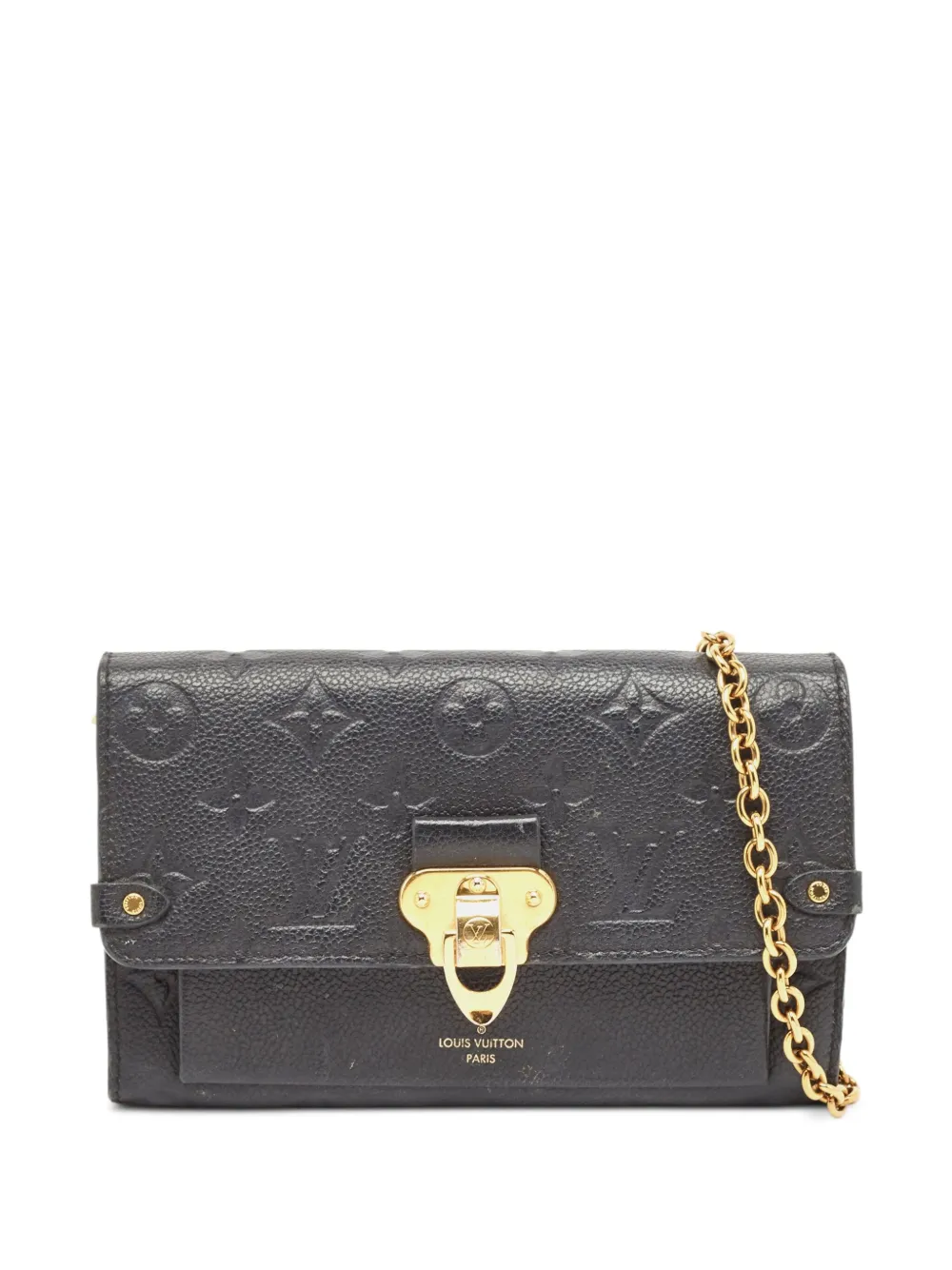 Louis Vuitton Pre-Owned Vavin Chain clutch bag - ブラック Louis Vuitton Pre-Owned Vavin Chain clutch bag - ブラック