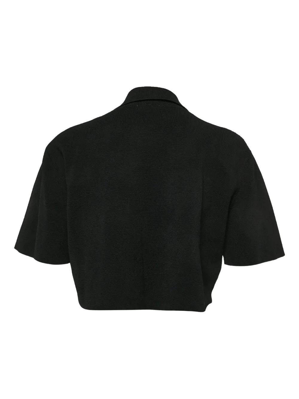 SANDRO button-embellished cropped shirt | Image 2