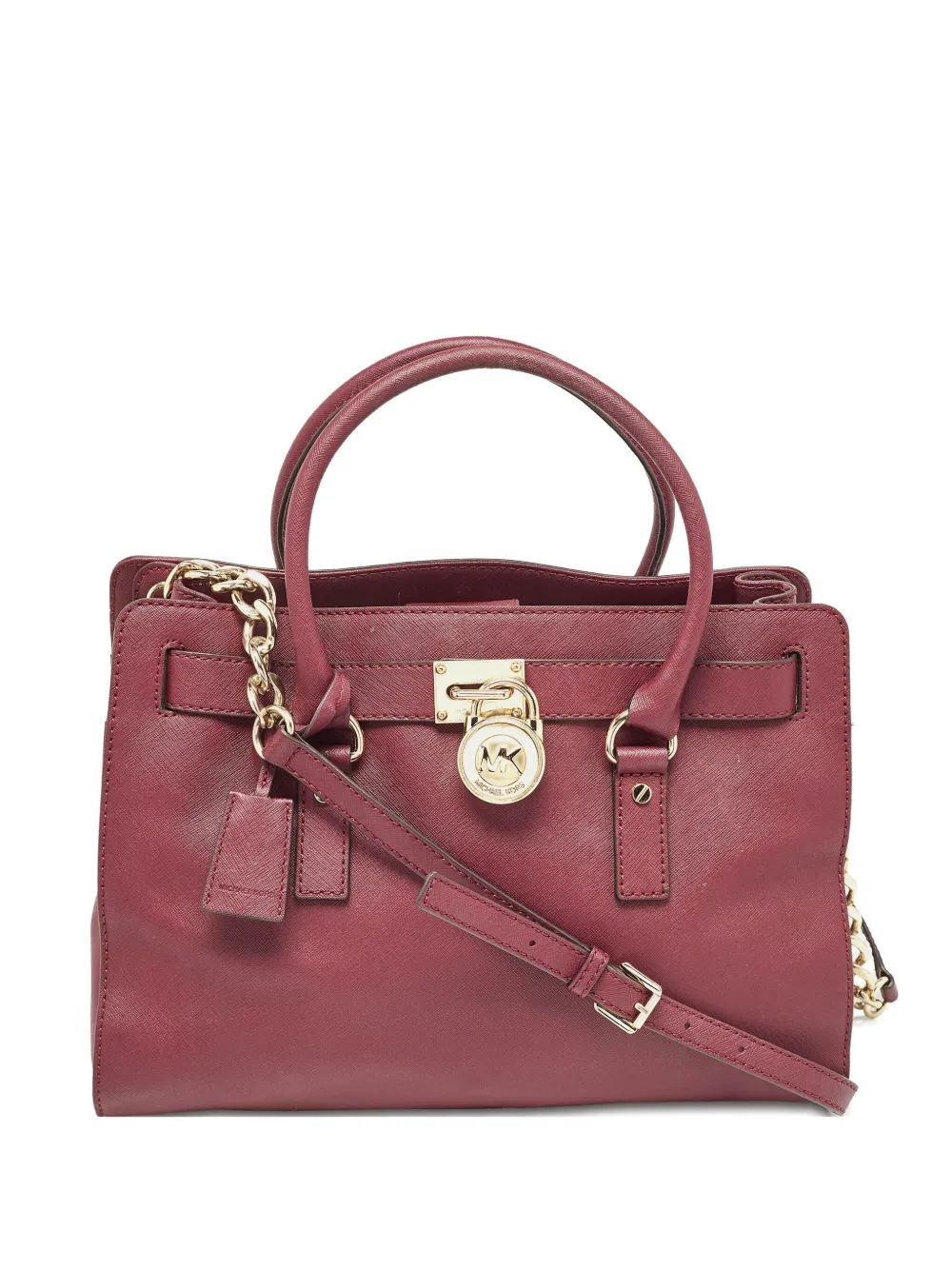 Michael Kors Vintage プレオウンド ハミルトン ハンドバッグ - レッド Michael Kors Vintage プレオウンド ハミルトン ハンドバッグ - レッド