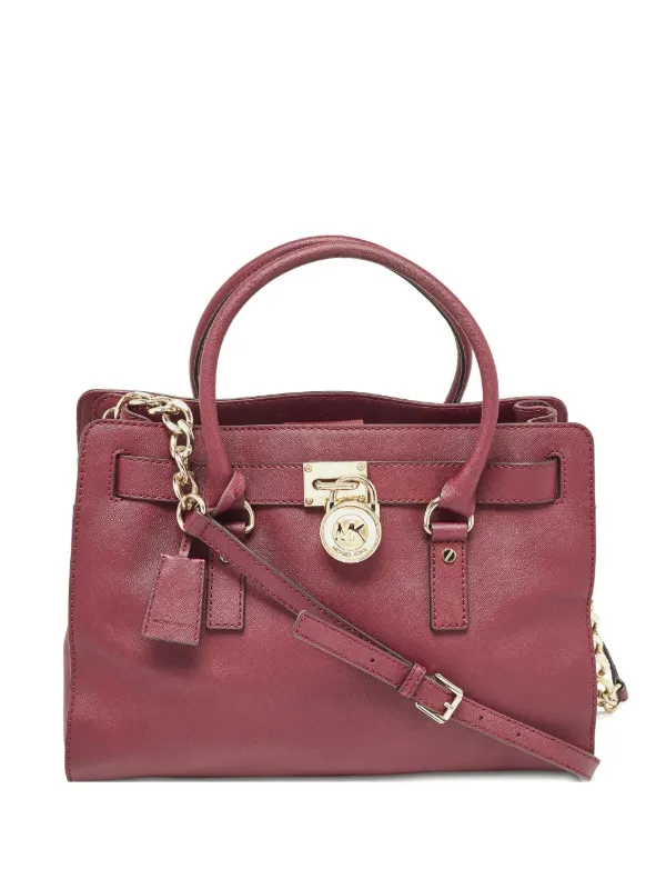 Michael Kors Vintage Pre-owned Hamilton Tote Bag Rot FARFETCH AT