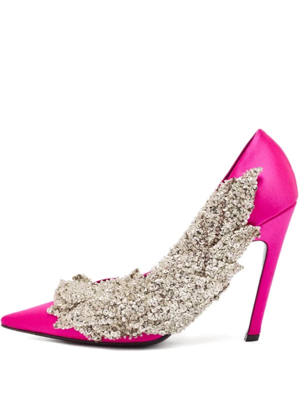 Balenciaga Pre-Owned 110mm crystal-embellishment heeled pumps | Pink | Image 1