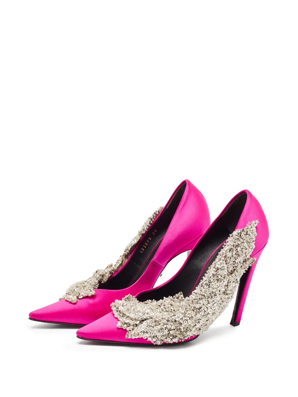Balenciaga Pre-Owned 110mm crystal-embellishment heeled pumps | Image 2